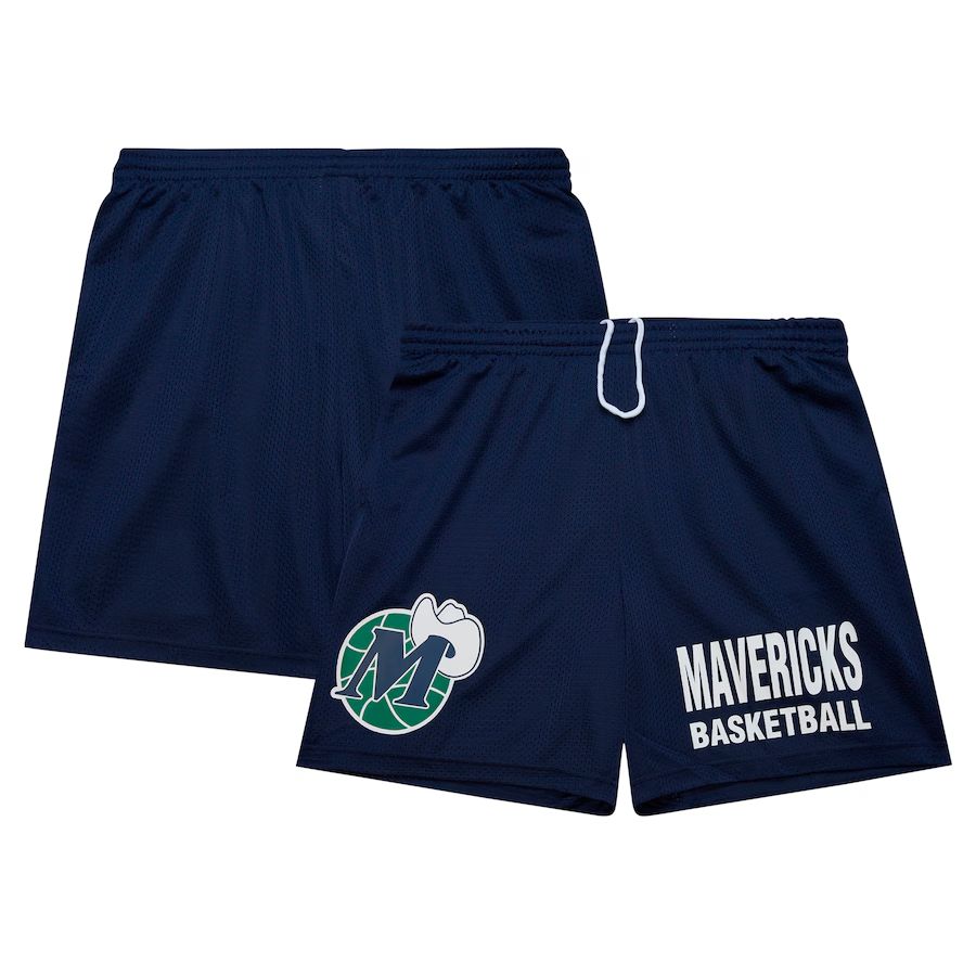 2025 Men NBA Dallas Mavericks Blue Shorts->dallas mavericks->NBA Jersey